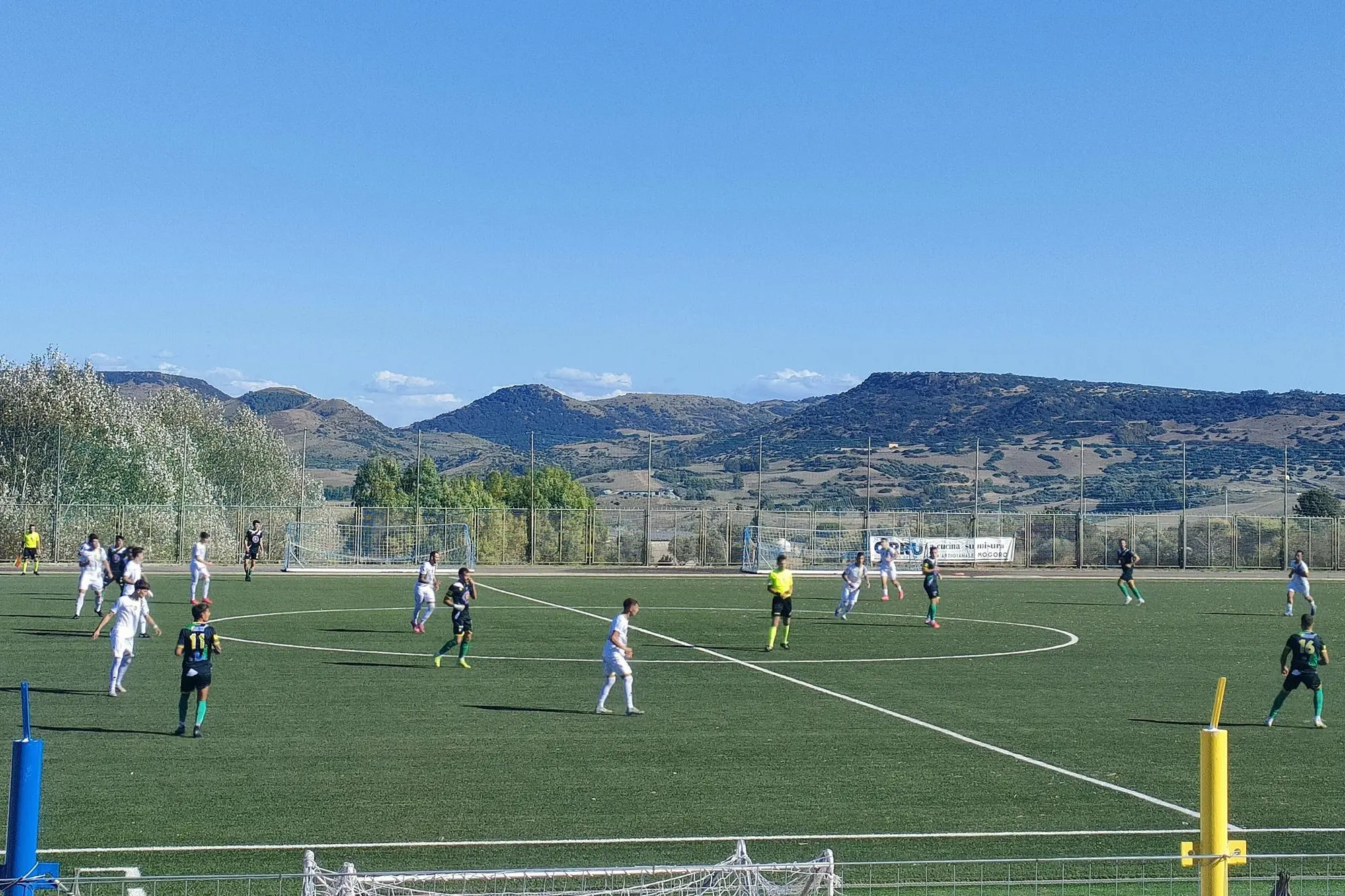 L'immagine di una partita di inizio stagione della Freccia Parte Montis (foto di Giacomo Pala)