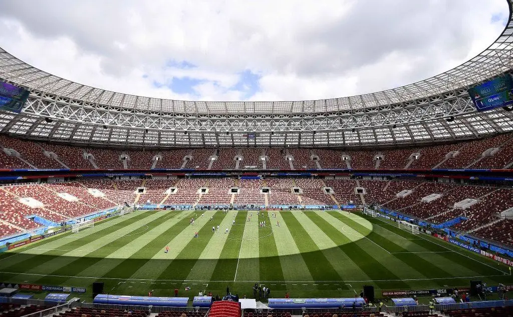 Mondiali in Russia, tutto pronto per la prima giornata (nella foto lo stadio Luzniki di Mosca)
