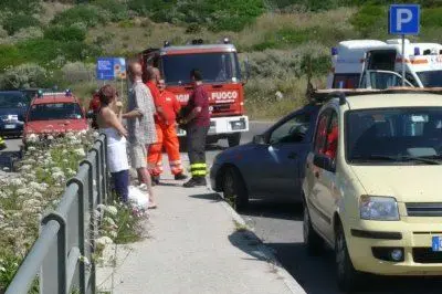 Il luogo della tragedia - foto Gloria Calvi