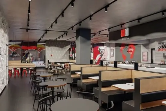 Il ristorante KFC a Sestu (foto ufficio stampa)