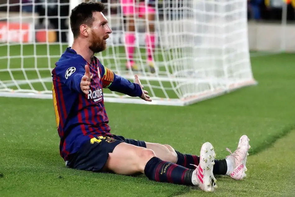 Lionel Messi del Barcellona (Ansa)