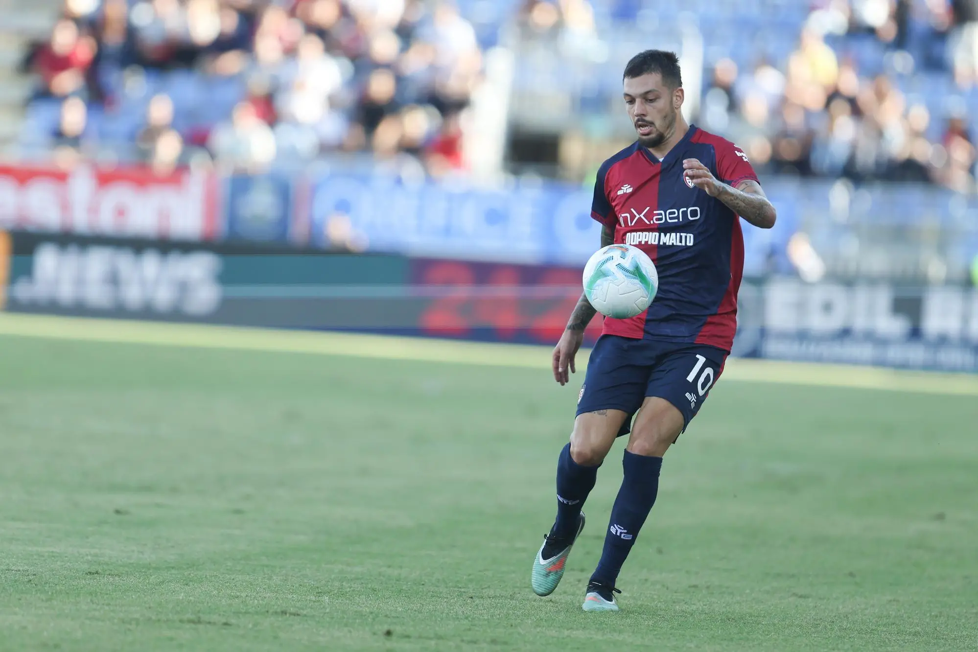 CAGLIARI VS FROSINONE NELLA FOTO Gianluca Gaetano FOTO FABIO MURRU