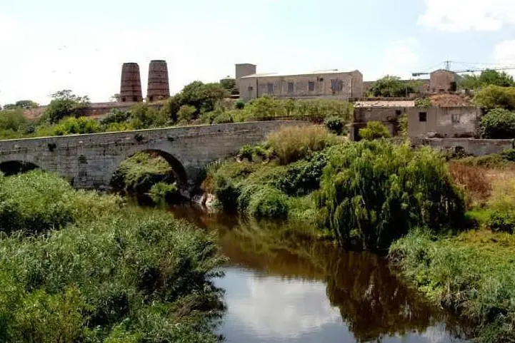 Il Rio Mannu (foto L'Unione Sarda - Pala)