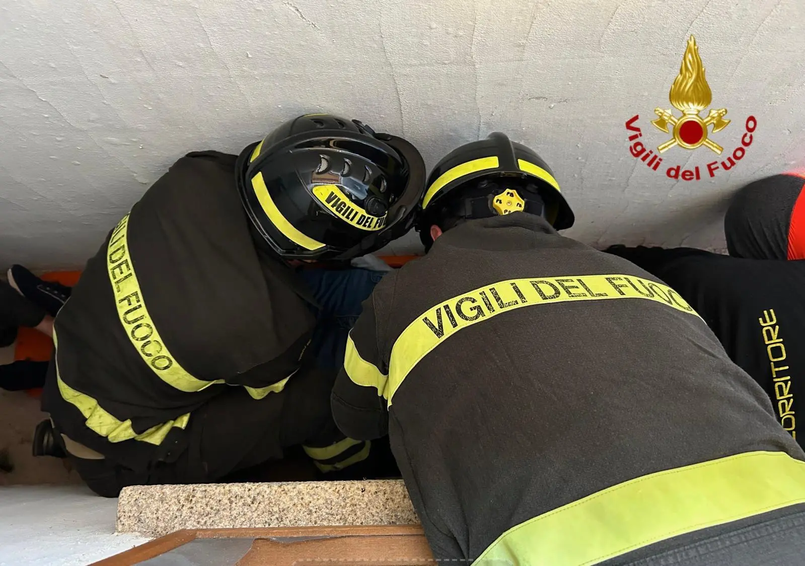 Golfo Aranci, l'intervento dei vigili del fuoco