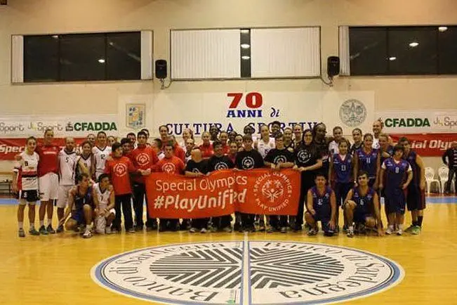 Il Cus Cagliari con gli Special Olympics