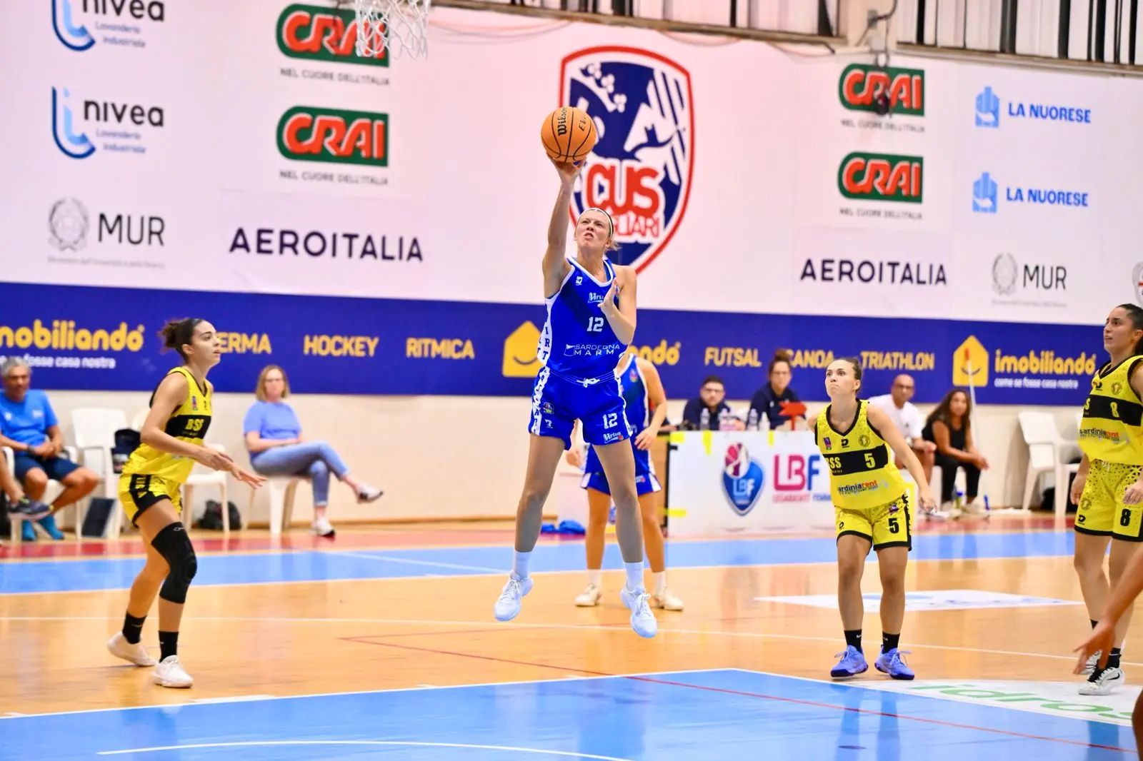 Una fase della finale (foto Chiaramida)
