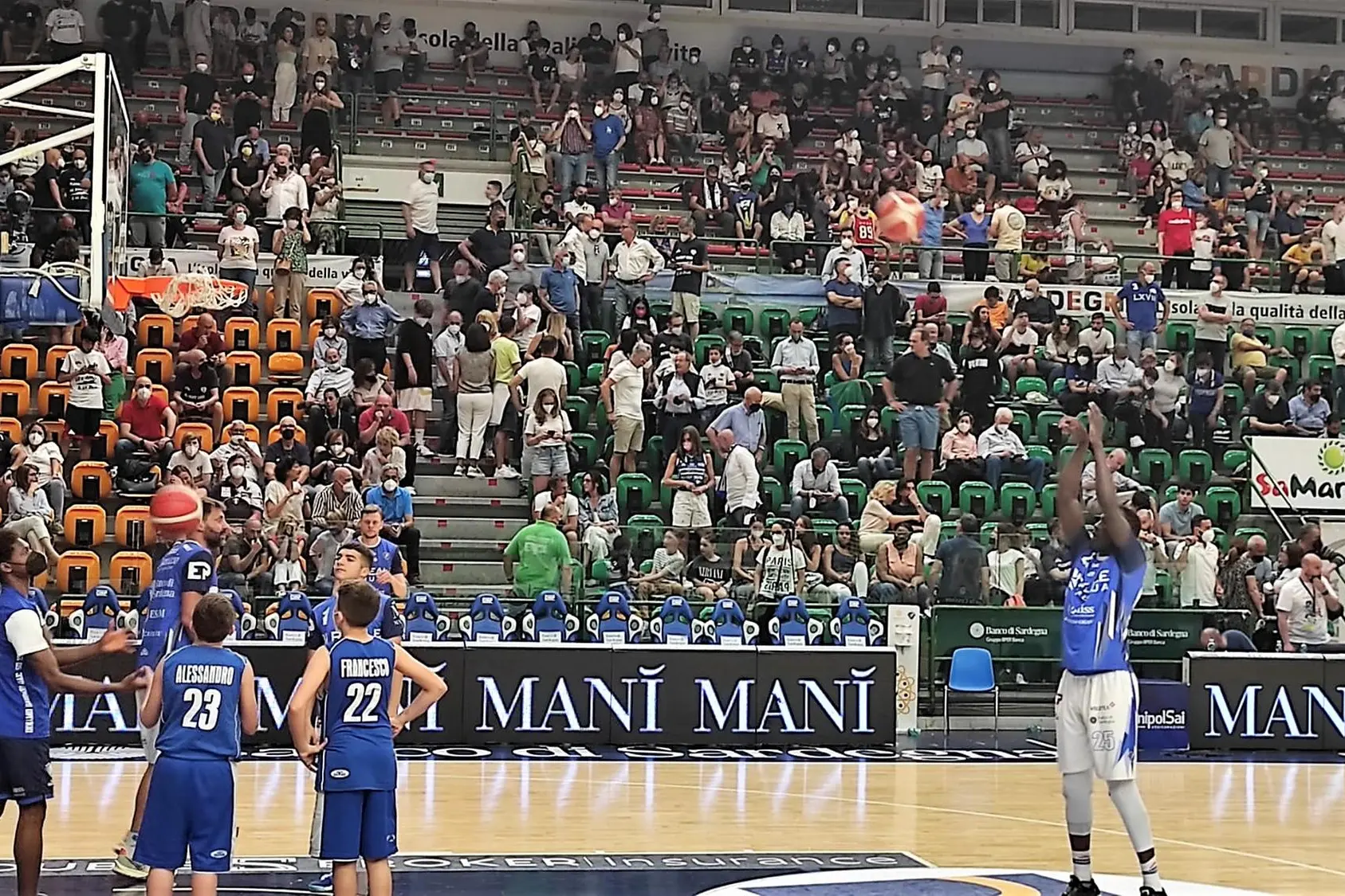 Diop ha giocato quattro stagioni con la Dinamo (foto G. Marras)