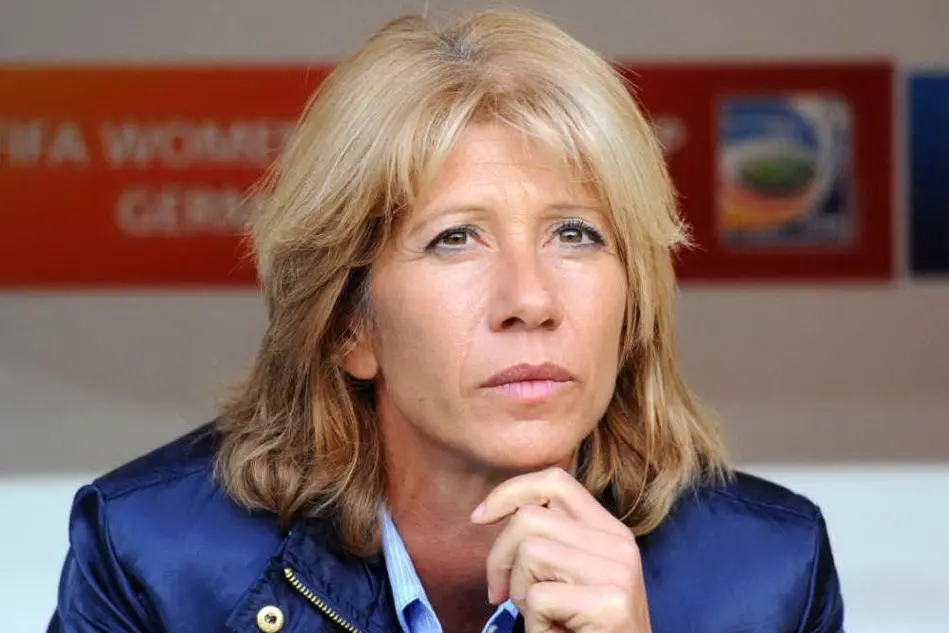 L'allenatore del Milan, Carolina Morace (Ansa)