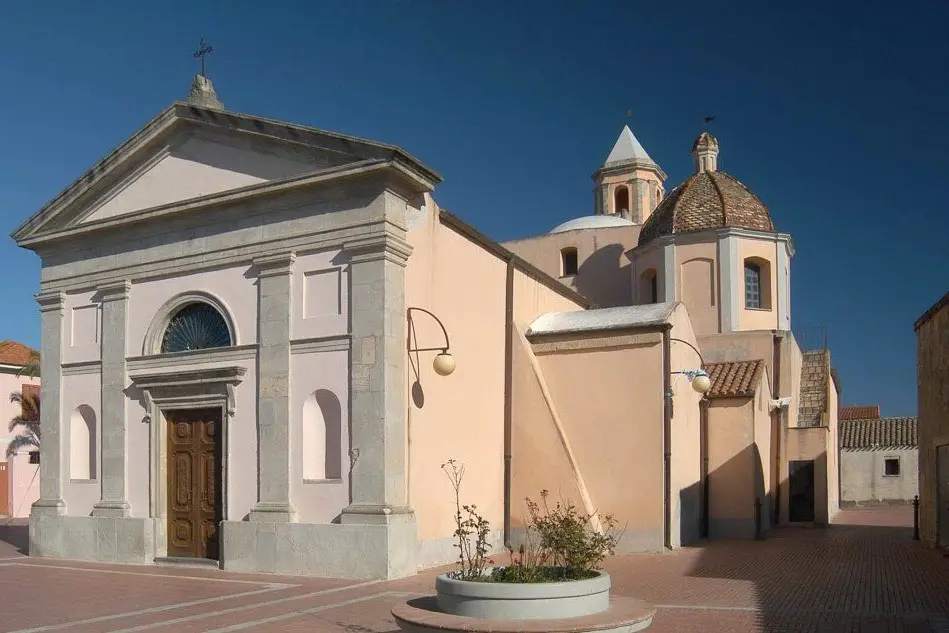 La chiesa di San Salvatore a Serdiana