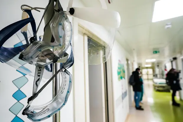 Un reparto ospedaliero (Ansa)