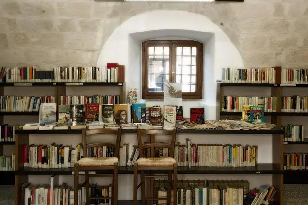 Una delle biblioteche del Sistema Bibliotecario Coros Figulinas (foto concessa)