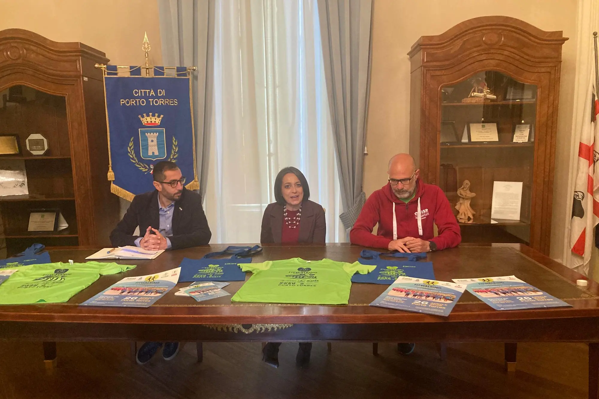 La presentazione del Fitwalking (foto Pala)