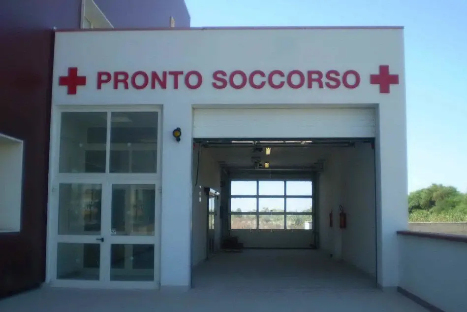 Il pronto soccorso (foto Comune di Oristano)