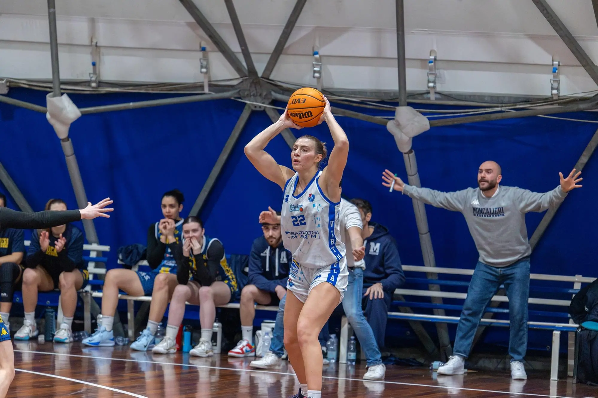 Silvia Nativi, playmaker della Virtus (foto Pani)