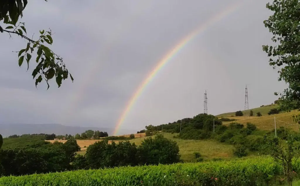 Un altro arcobaleno dopo il temporale (Cinzia Nuragus)