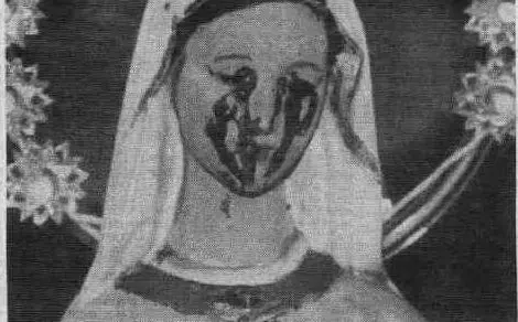 #AccaddeOggi: 10 aprile 1995, la statua di una madonnina piange lacrime di sangue e c'è chi a Cagliari grida al miracolo