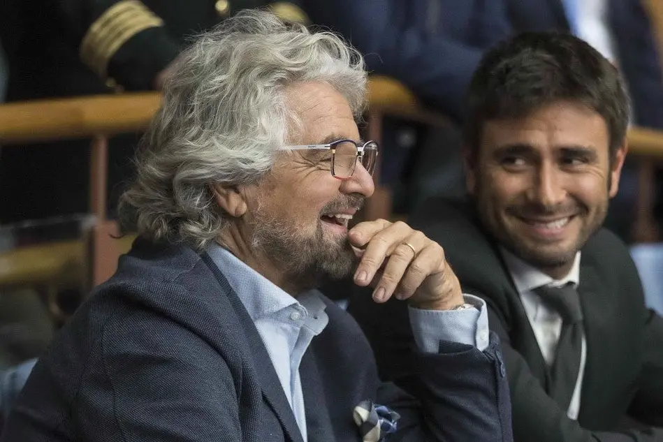 Beppe Grillo e Alessandro Di Battista