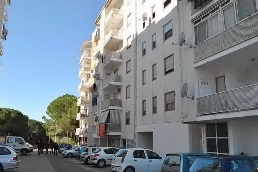 Alloggi popolari in via Pozzomaggiore a Sassari (archivio L'Unione Sarda)