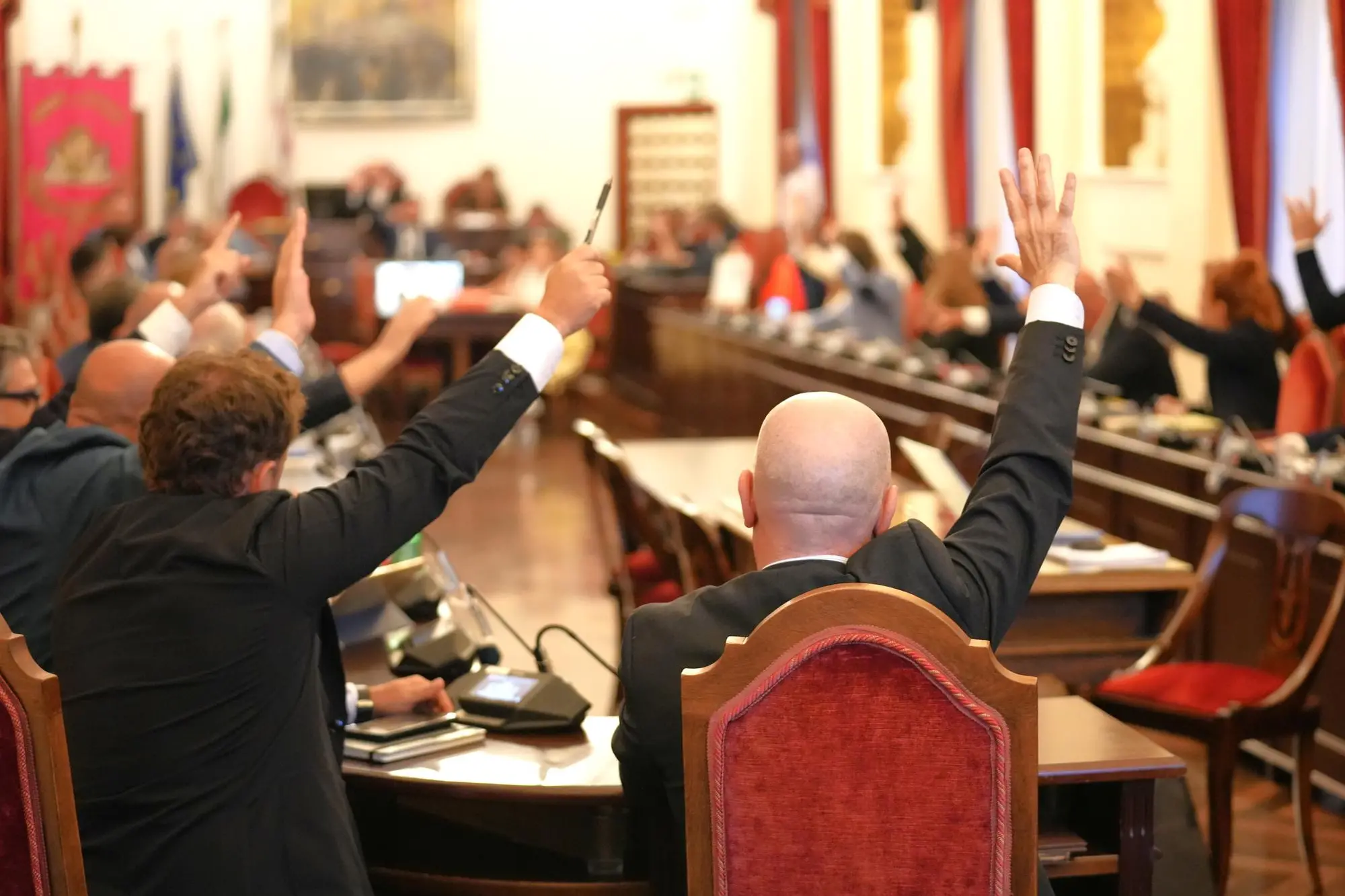 Voto in consiglio comunale