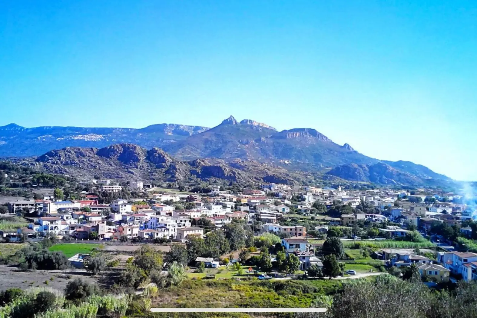 Un panorama di Lotzorai (foto Secci)