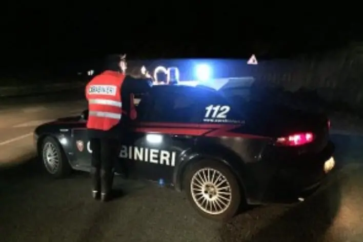 Radiomobile dei carabinieri.