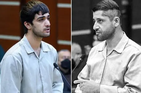 Mohammad Medhi Karami e Seyyed Mohammad Hosseini (foto Ansa)