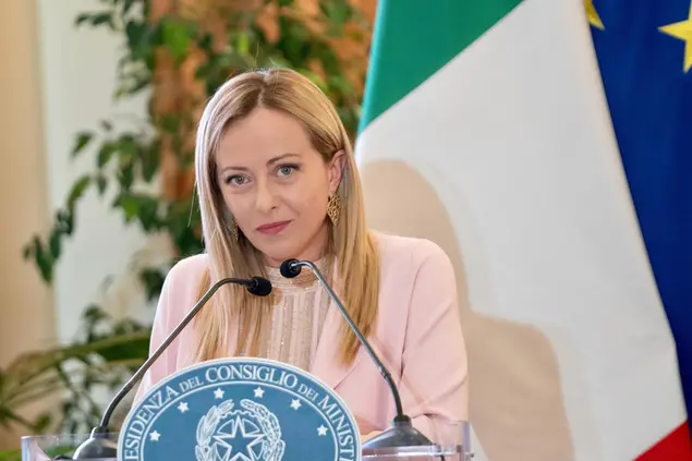 Giorgia Meloni (Ansa - Palazzo Chigi, Attili)