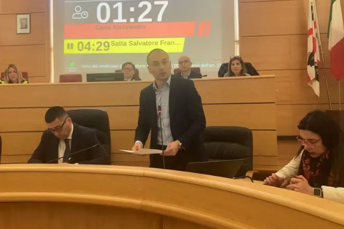 L'assessore Carta (foto Pala)