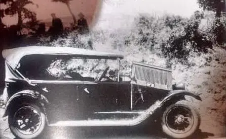 L'auto di Pietrino Molotzu, padre di Maria, sulla quale viaggiavano il giorno del rapimento