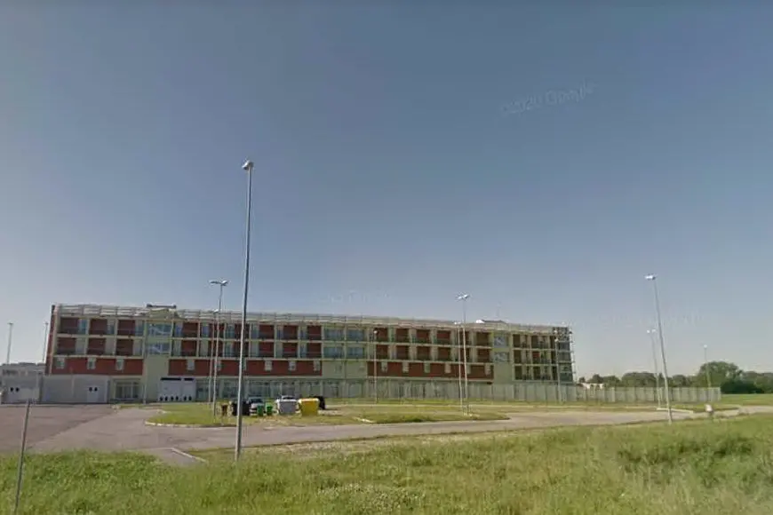 Il carcere di Rovigo (foto Google Maps)