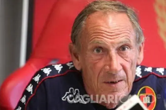 Zeman, allenatore del Cagliari