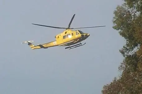 Elisoccorso (foto Ansa)
