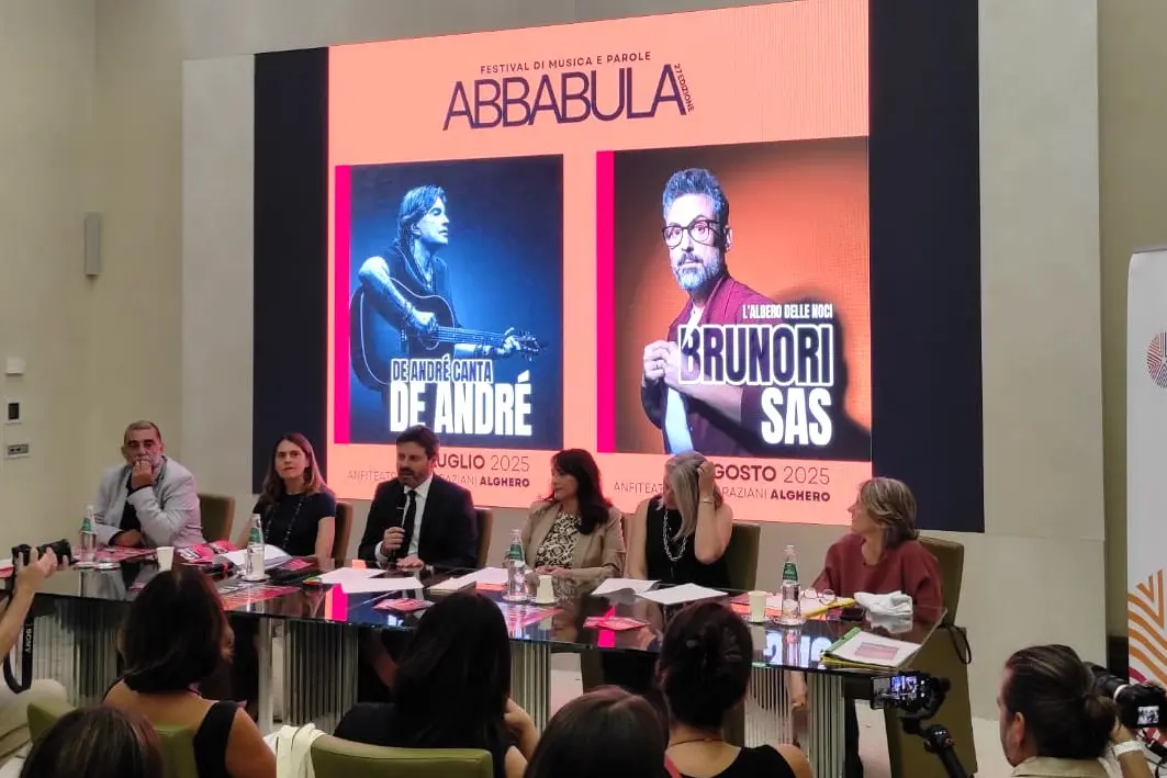 La presentazione del Festival Abbabula (foto G. Marras)