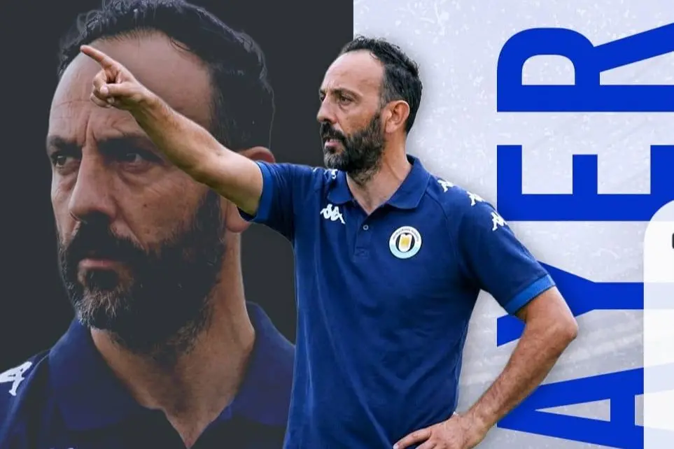 L’allenatore del Santa Teresa Fabio Levacovich