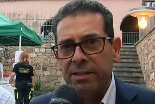 Massimo Pilloni, sindaco di Curcuris (foto L'Unione Sarda - Pintori)