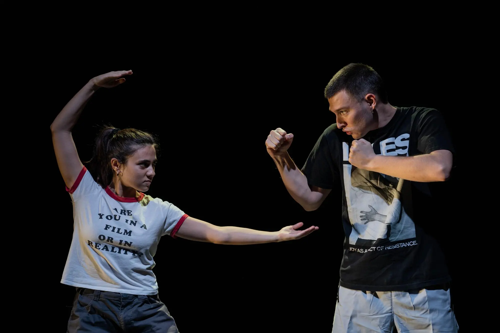 Una scena dello spettacolo (foto ufficio stampa)