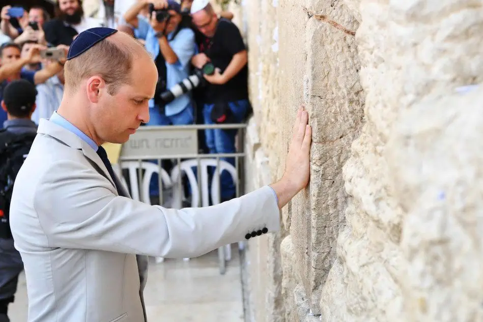 Prosegue la visita ufficiale in Israele del principe William