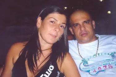 Luca Carta con la fidanzata Elvira