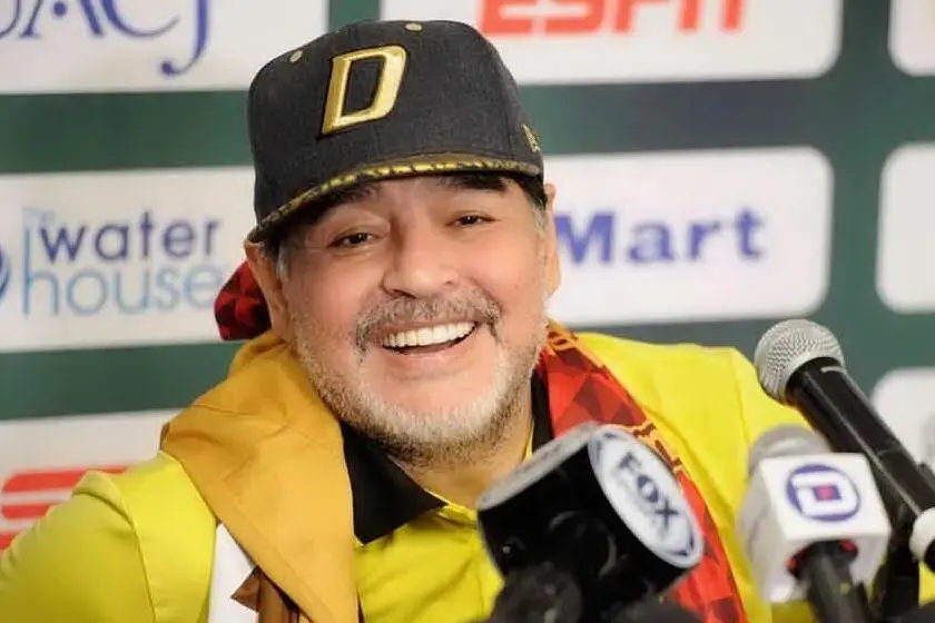 Diego Armando Maradona (archivio L'Unione Sarda)