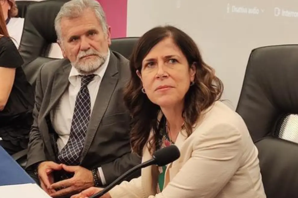 Alessandra Todde e Armando Bartolazzi