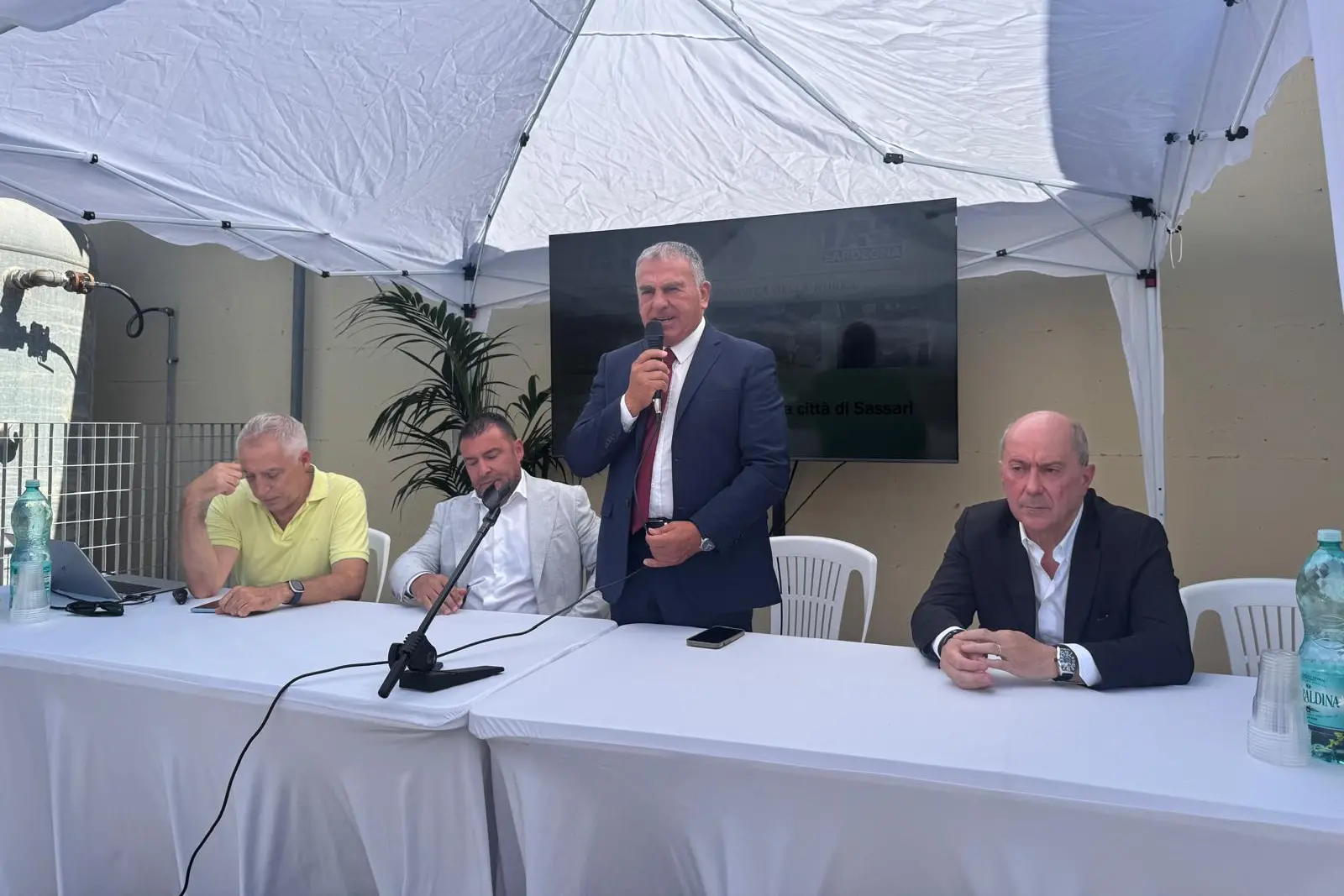 Sassari, l'inaugurazione della nuova condotta