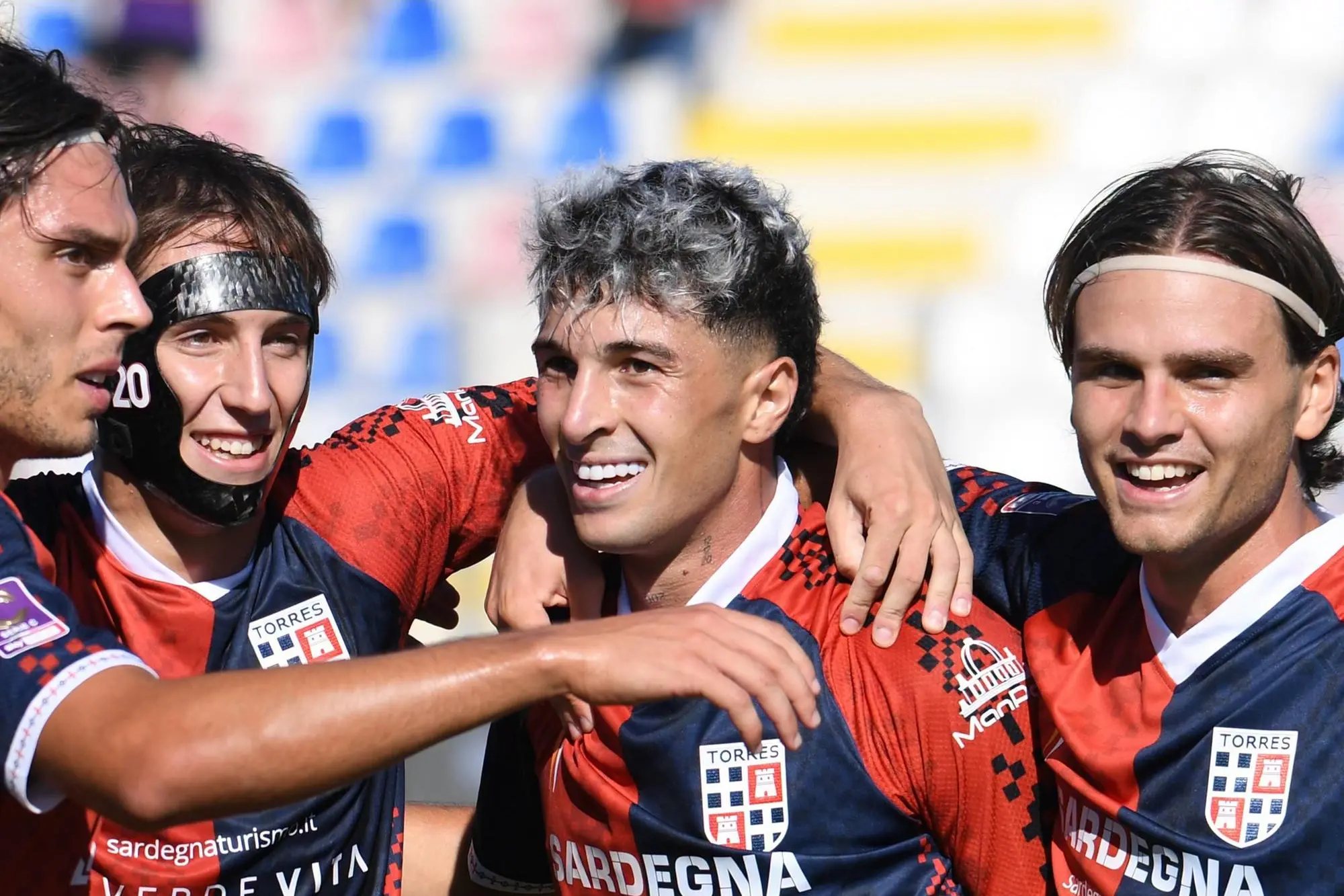 Nunziatini, Lunghi, Di Stefano e Brentan (foto Torres-A. Sanna)