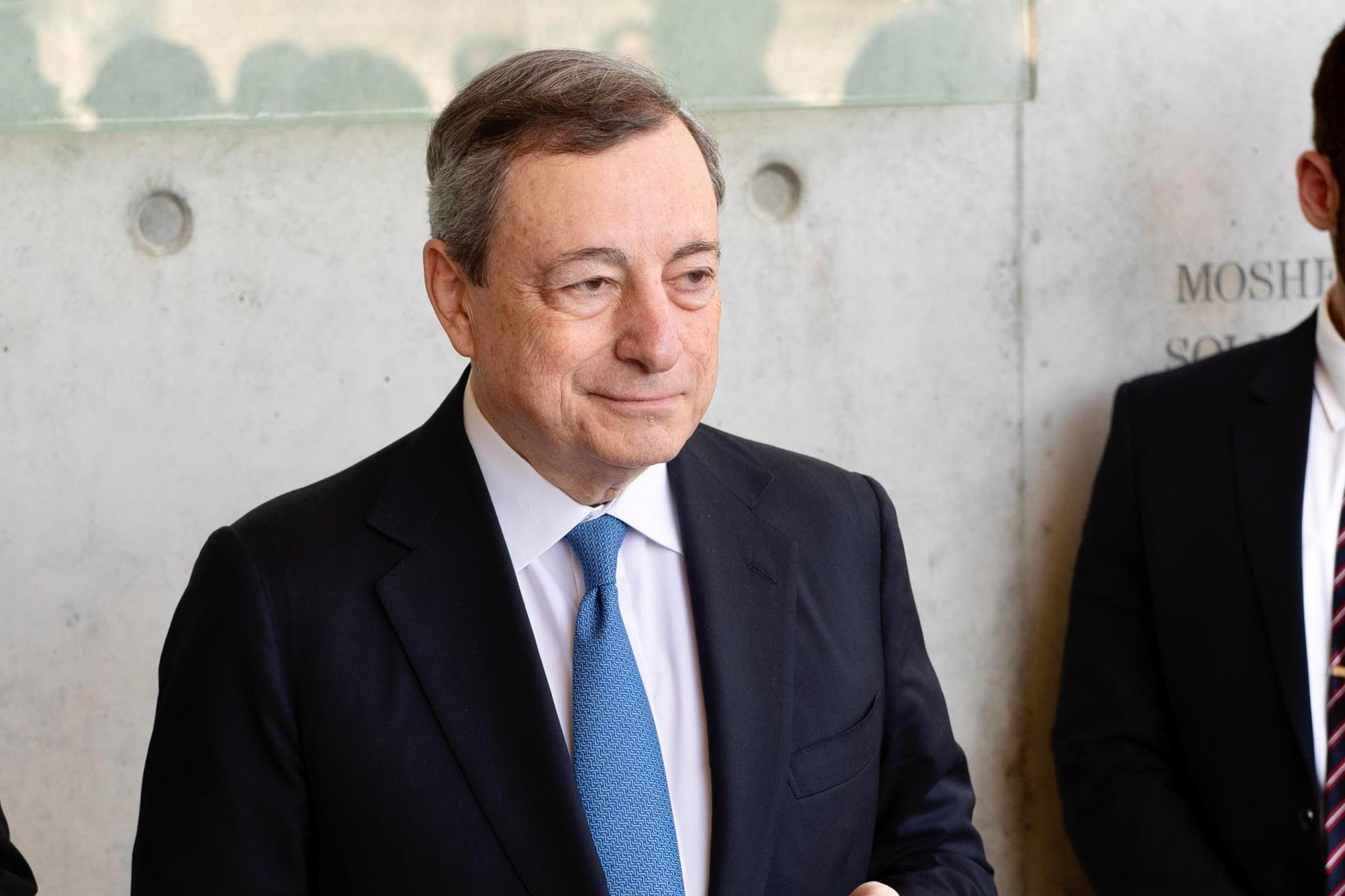 Mario Draghi (Ansa)