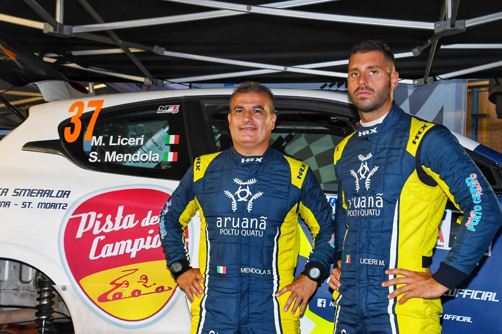 Salvatore Mendola e Michele Liceri della Porto Cervo Racing (foto concessa Porto Cervo Racing)
