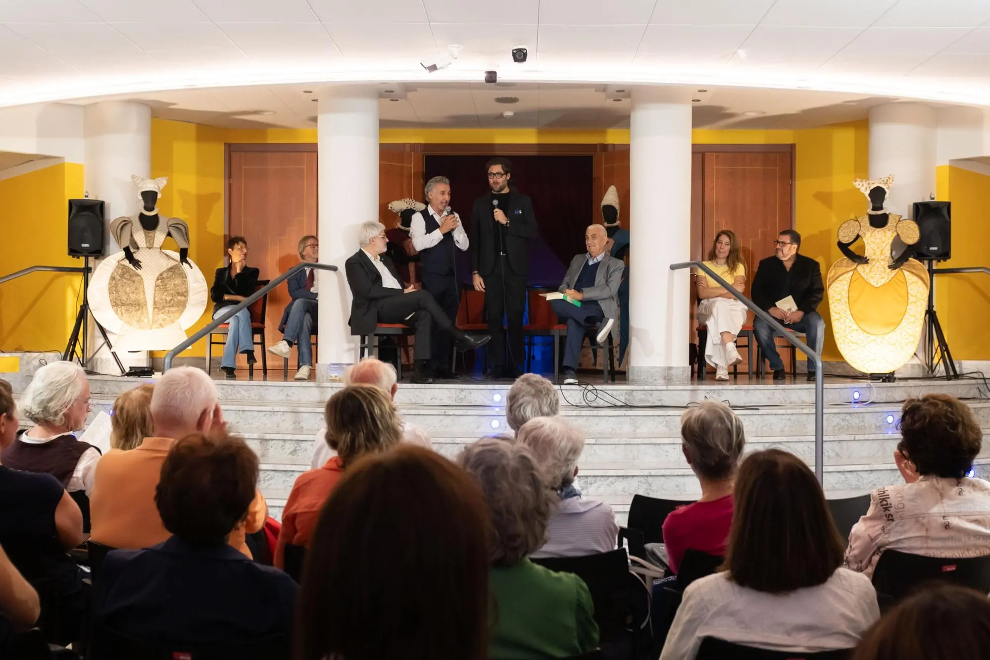 Un momento della presentazione (foto di Elisa Casula)