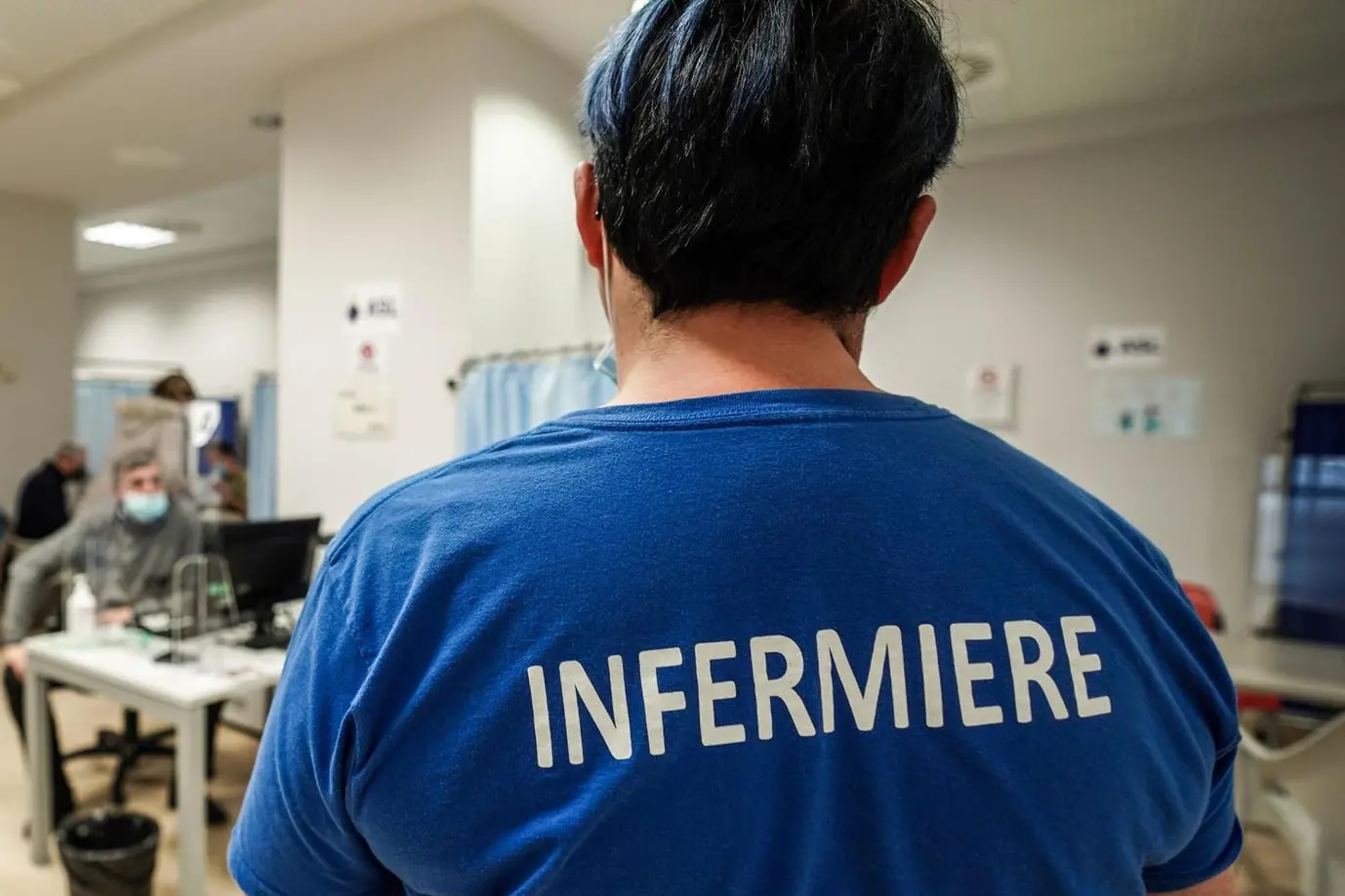 Un'infermiera