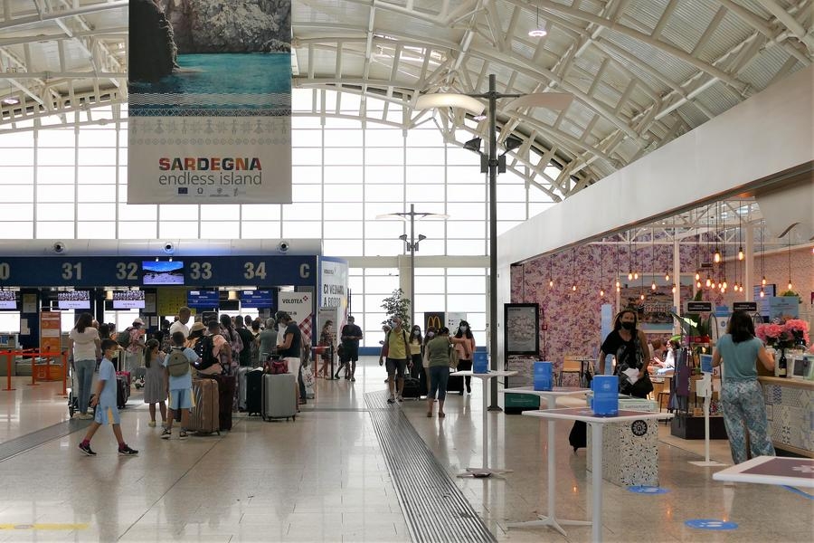 L'aeroporto di Elmas (foto ufficio stampa)
