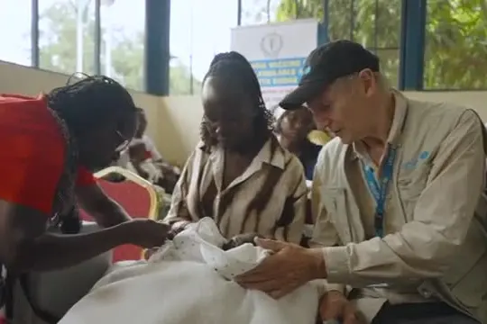 Unicef, Liam Neeson in Sud Sudan: "Qui tanti bambini malnutriti"