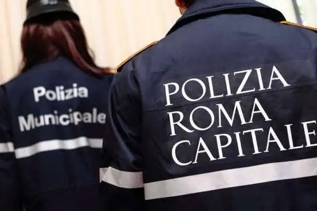 La Polizia municipale di Roma