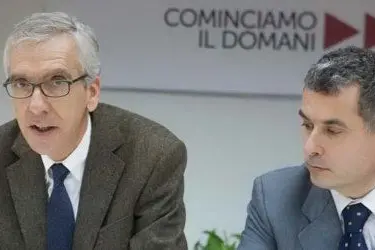 Francesco Pigliaru e Silvio Lai (foto Pd Cagliari)